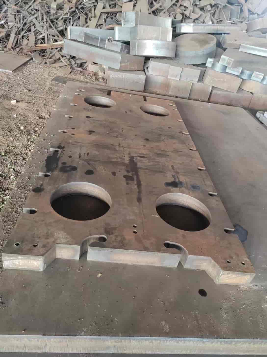 1010-1030 中厚钢板 中厚板数控切割加工实拍